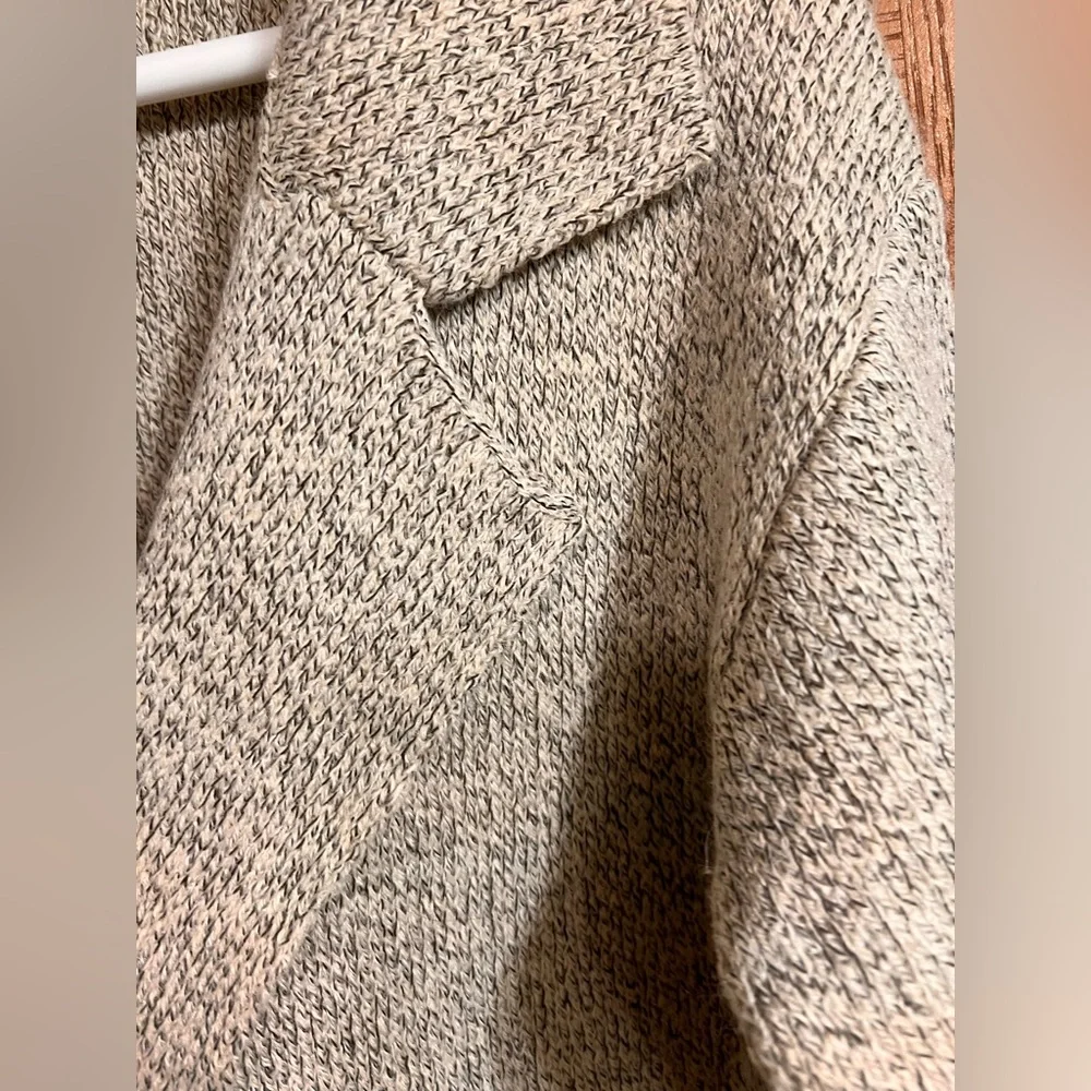 Lulus Cuddle Club Beige Marled Long Sleeve Coatigan - Picture 8 of 14